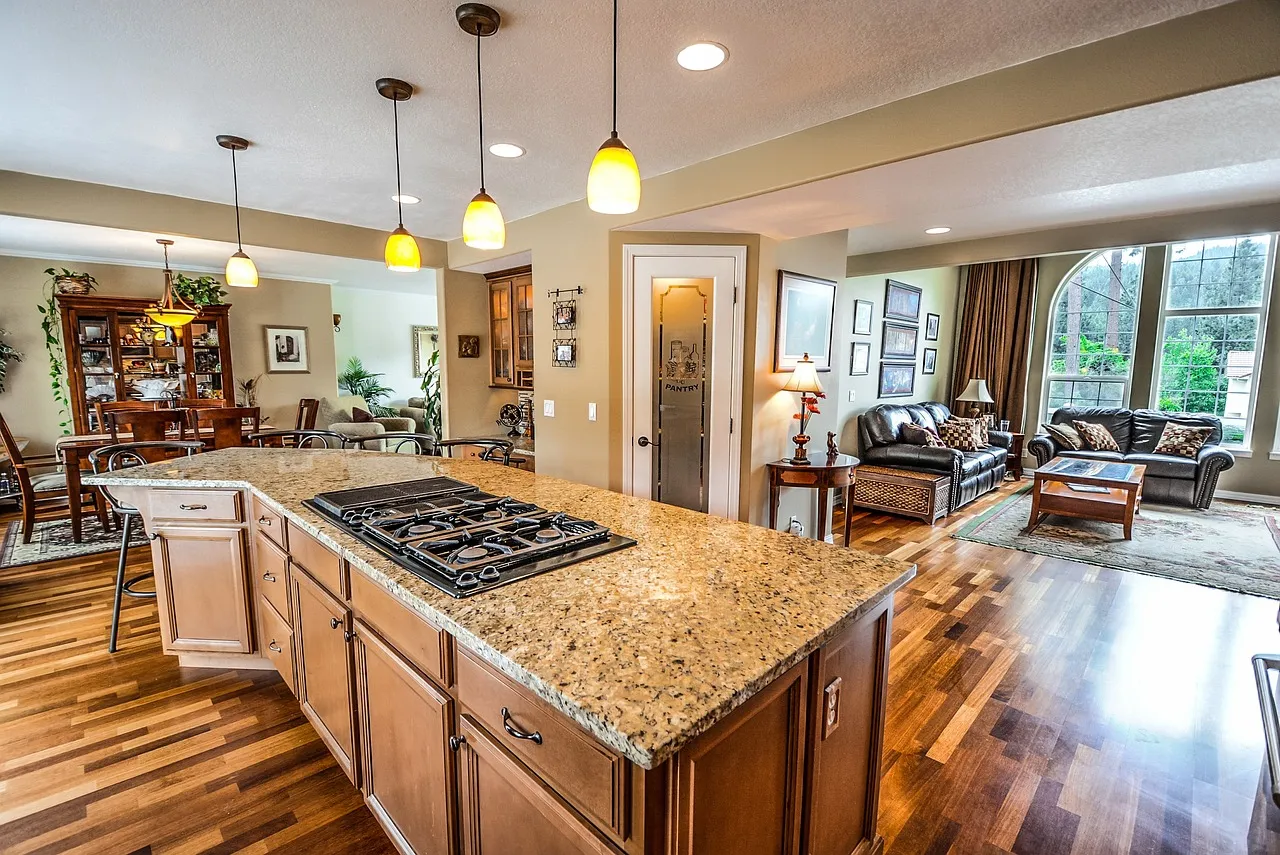 Completed kitchen remodeling project by Handy Daniel Services
