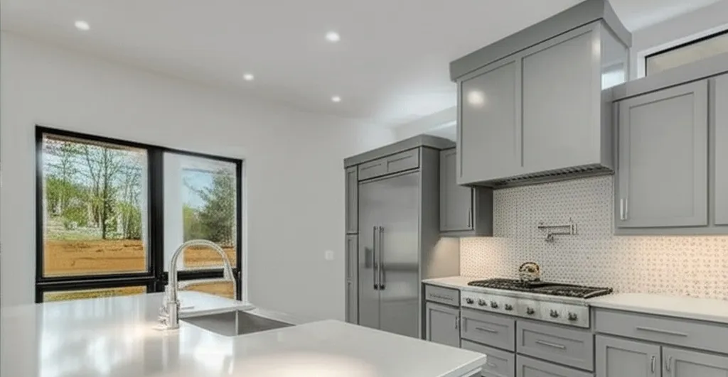 Completed kitchen remodeling project by Handy Daniel Services